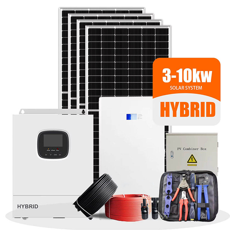 Outdoor Power Kit - Hybrid Solar Panel Kit 1000W 3KW
