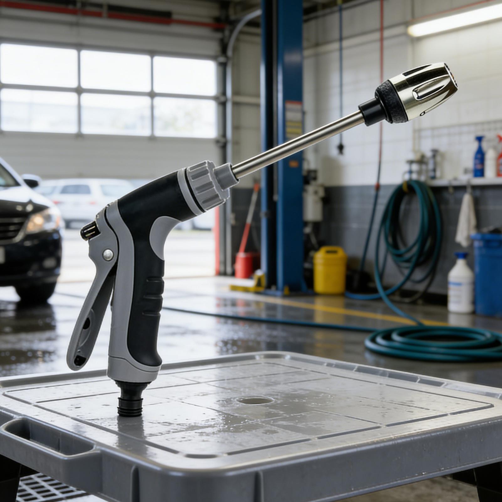 Outdoor Power 'Hose' - Pressure Washing Wand Rotatable Pressure Sprayer