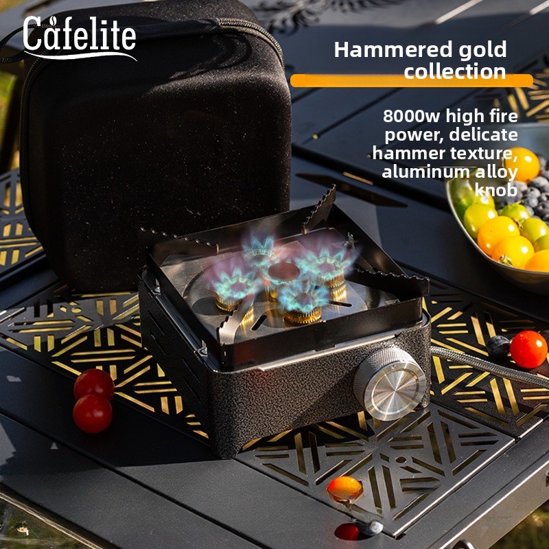 Outdoor Power 'Hose' - Portable 5-Star Powerful 8000W Camping Stove,