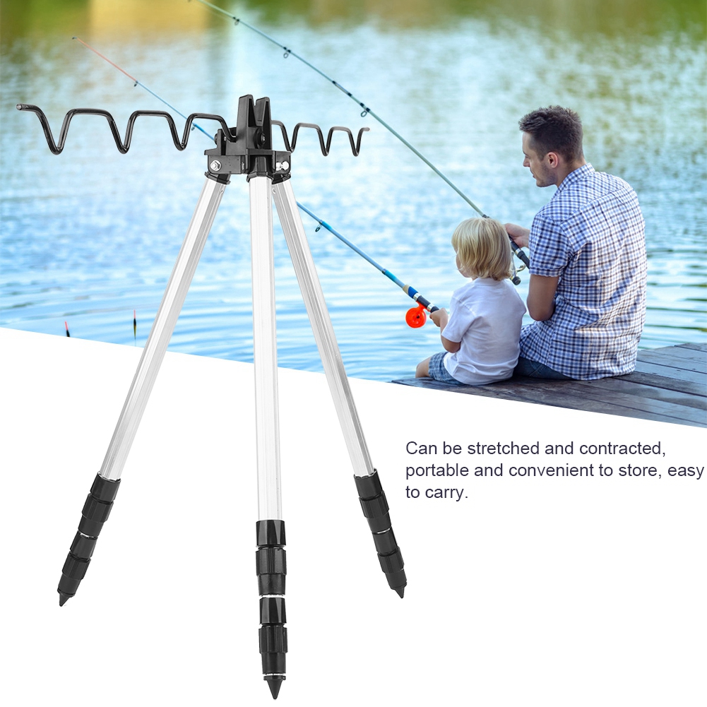 Outdoor Power Point - Fishing Pole Tripod Holders Multifunctional Rod