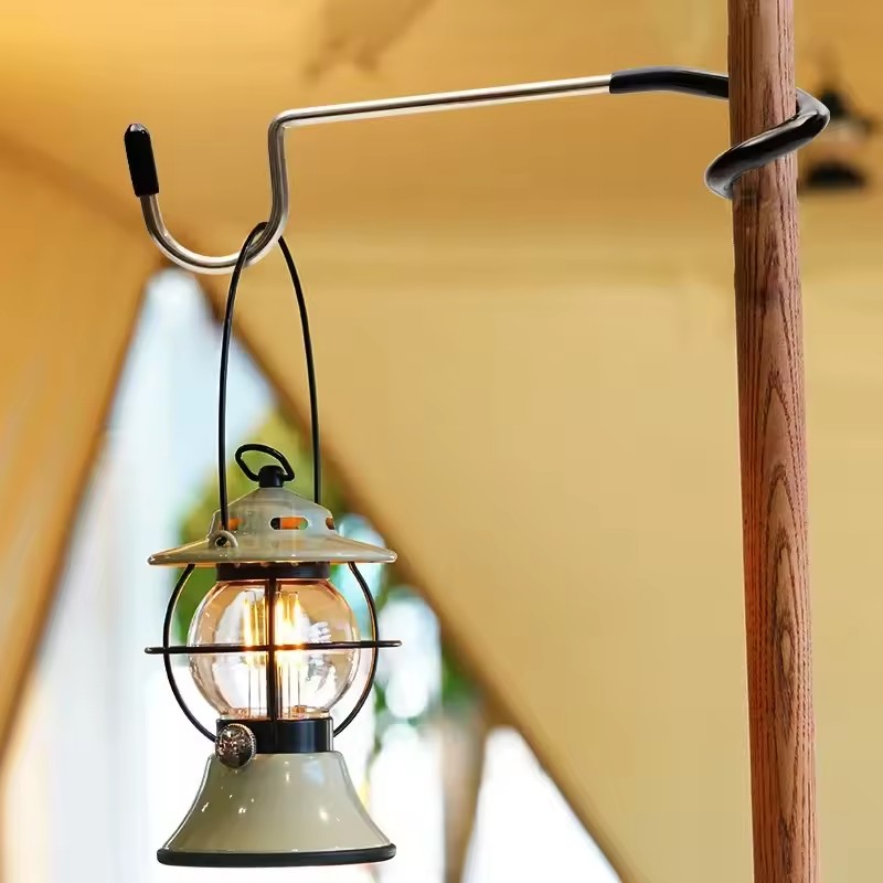Outdoor Power Point - Stainless Steel Light Stand Holder Hooks