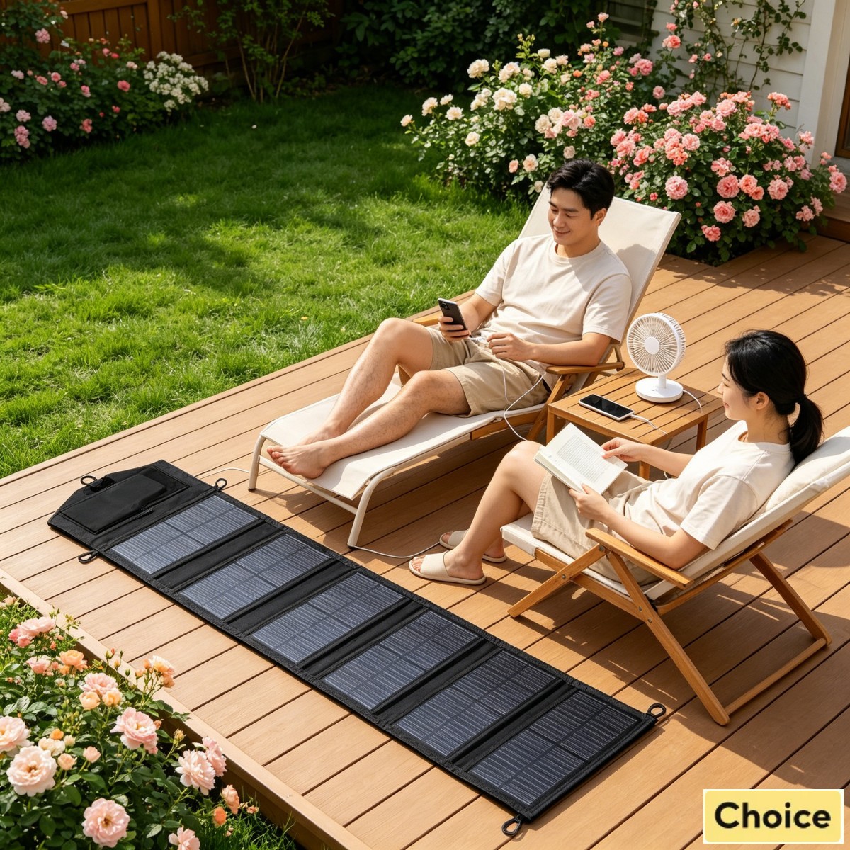 Outdoor Power Group - High Power 25W-100W Solar Panel EESbao