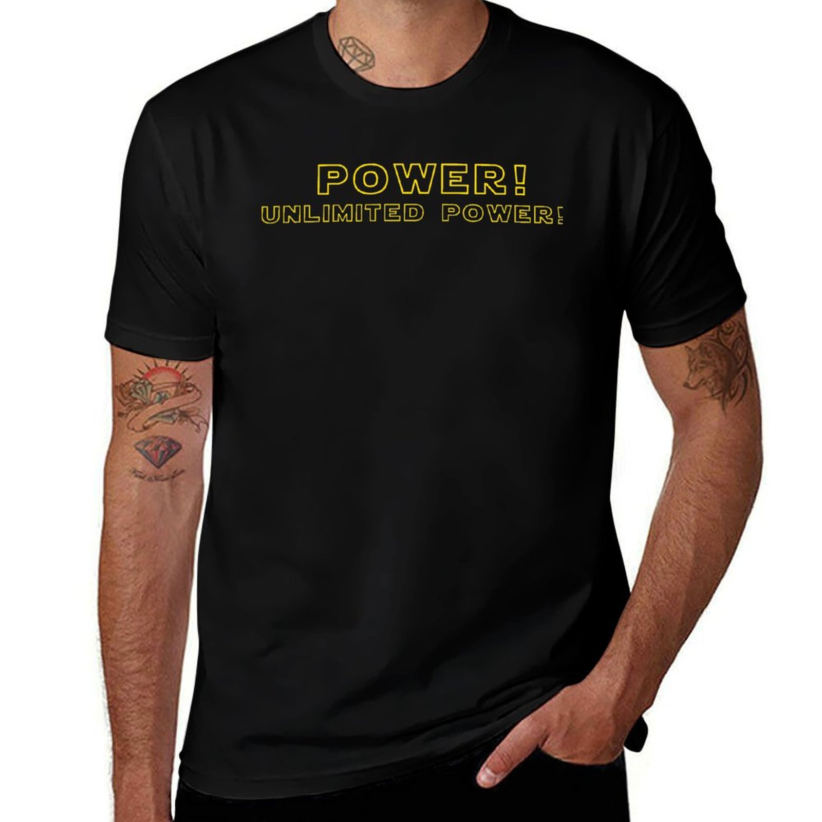 Outdoor Power Unlimited - Power! Unlimited Power! T-Shirt Outdoor Work