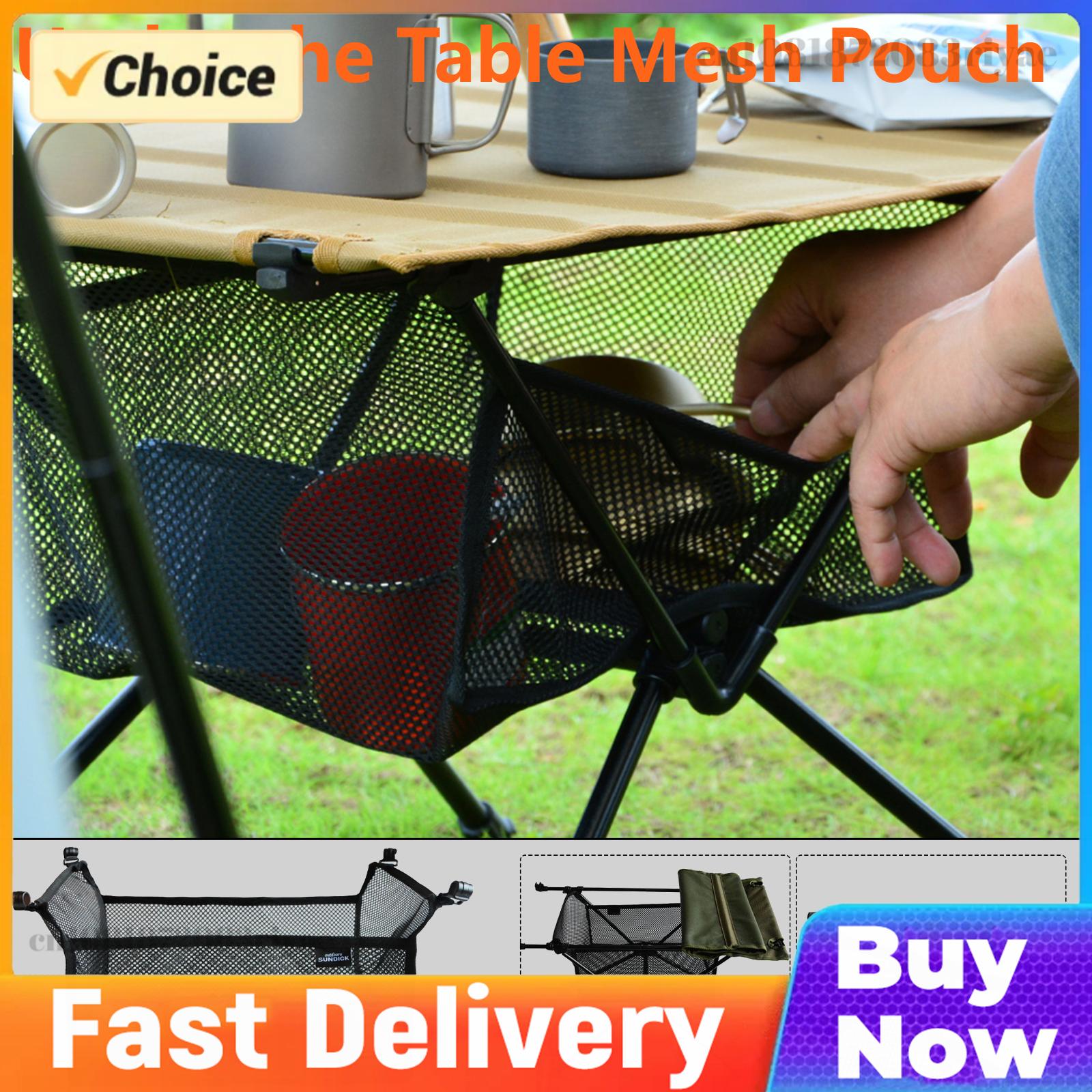 Outdoor Power Point - Under the Table Mesh Pouch Outdoor