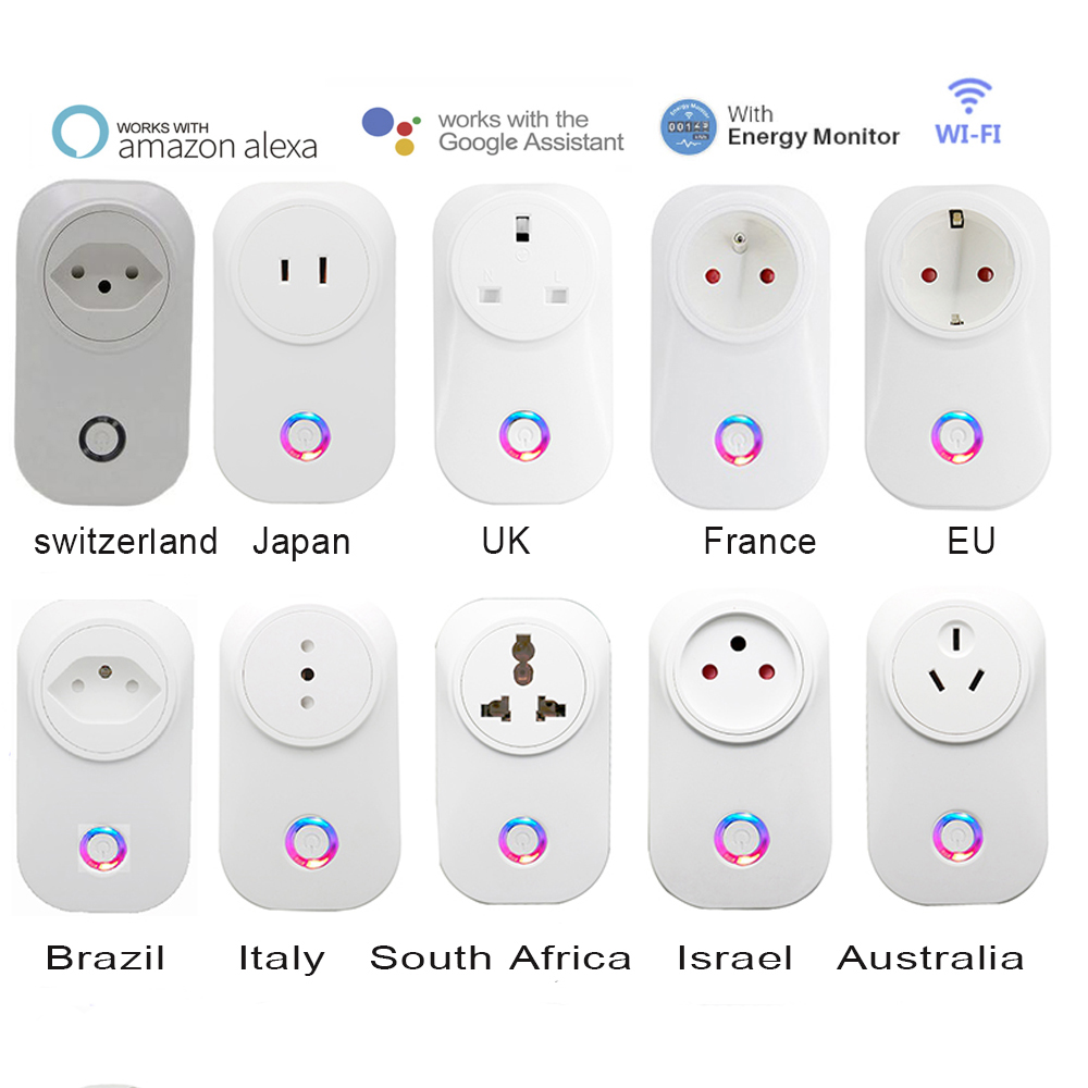 Outdoor Power Outlet Wifi - Smart Life WIFI Smart Socket Plug