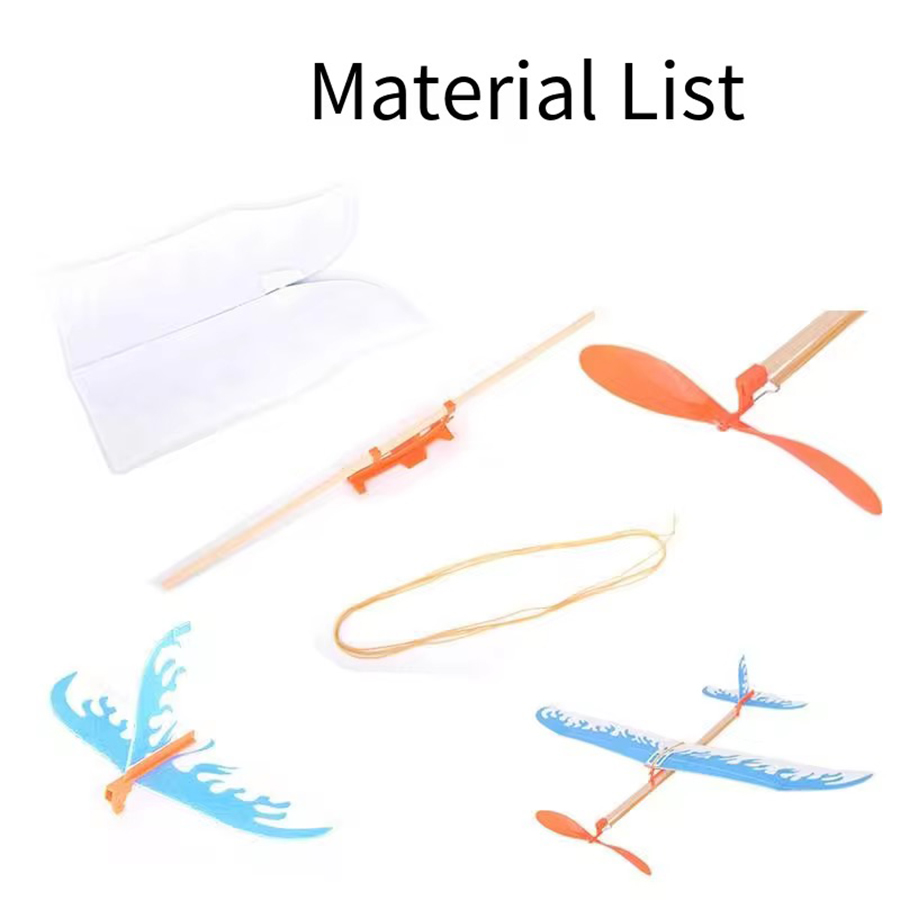 DIY Rubber Band Airplanes Powe - Outdoor Power Kit ulasan dan harga