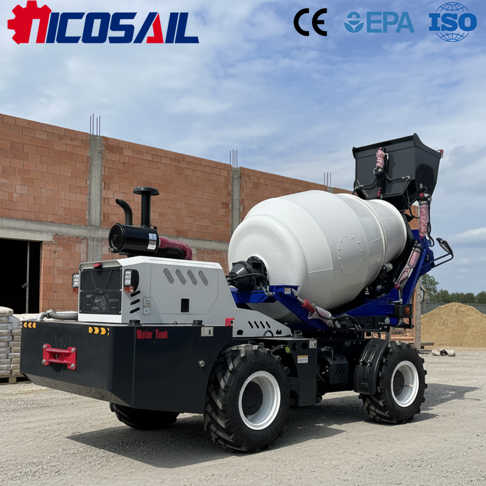 Small Concrete Mixer CE Approv - Concrete Mixer Small ulasan dan harga