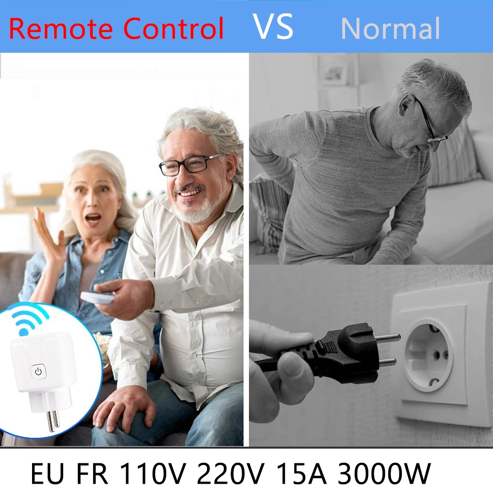 Tuya WiFi and Rf Smart Plug So - Outdoor Power Outlet Wifi ulasan dan harga