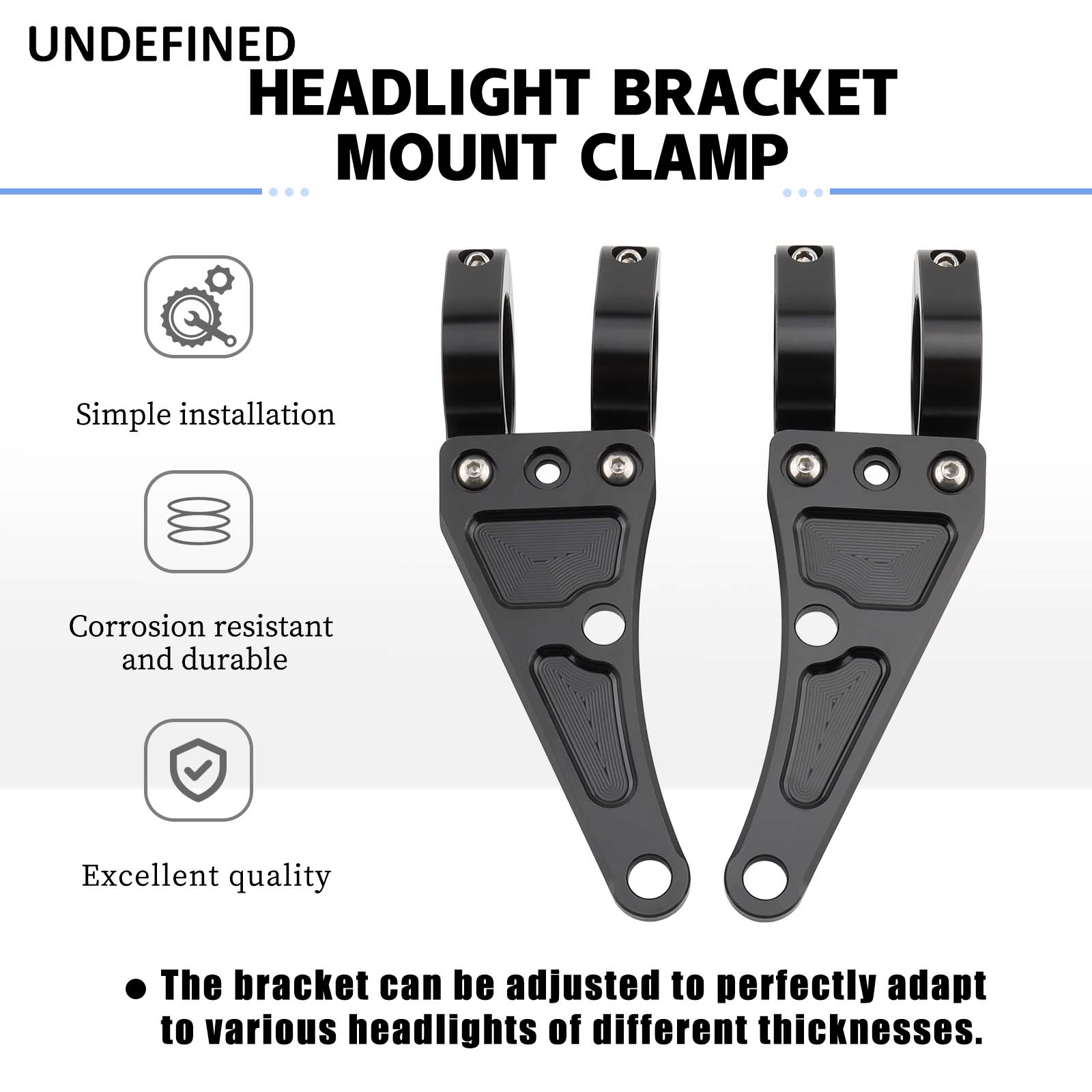 33mm-58mm Headlight Bracket Mo - Outdoor Power New Roads ulasan dan harga