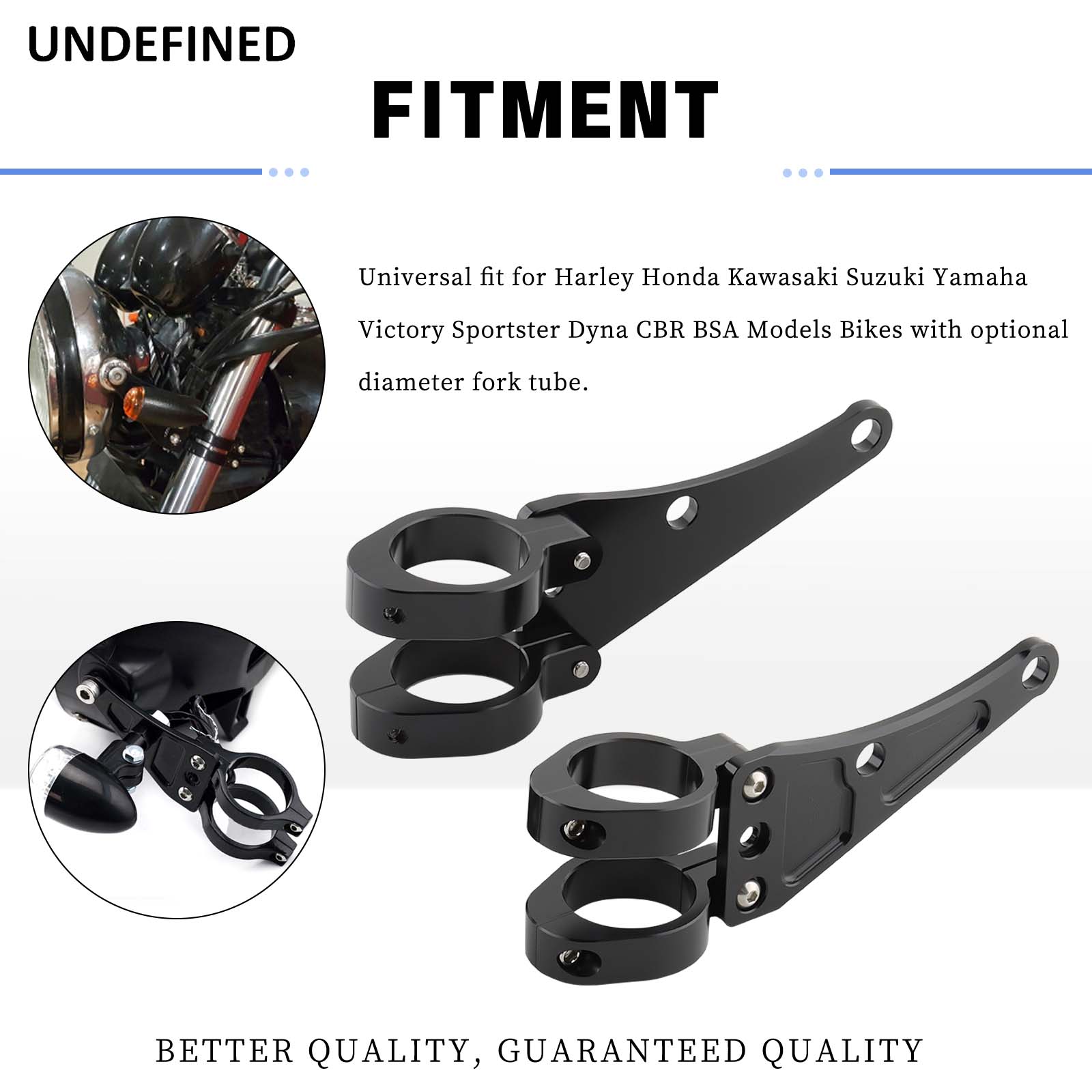 33mm-58mm Headlight Bracket Mo - Outdoor Power New Roads ulasan dan harga