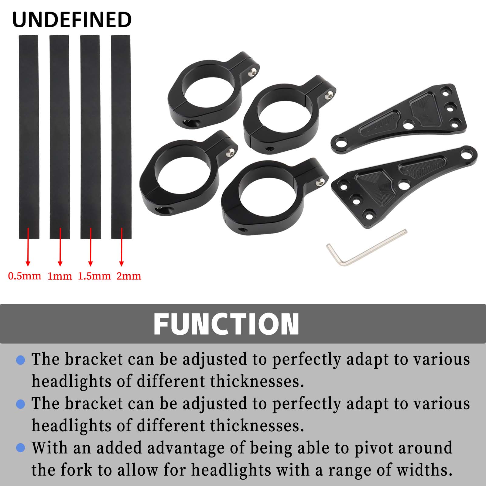 33mm-58mm Headlight Bracket Mo - Outdoor Power New Roads ulasan dan harga