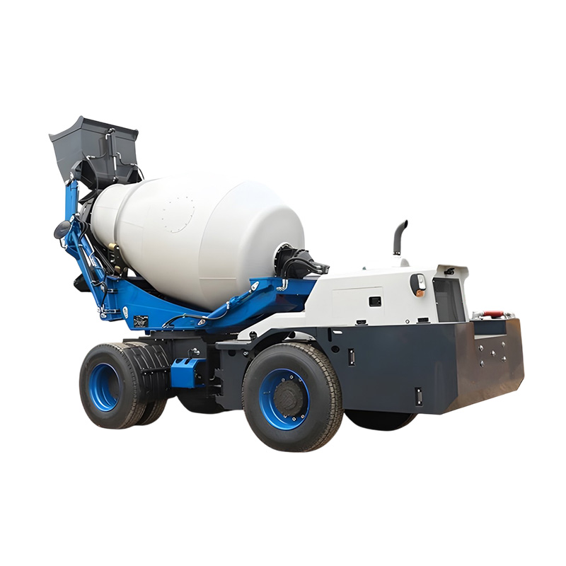Mobile Mini Small Self Loading - Concrete Mixer Small ulasan dan harga