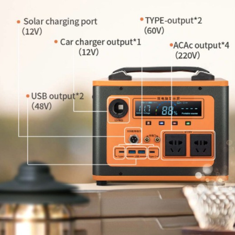 New 220V Portable Power Statio - Outdoor Power New Roads ulasan dan harga