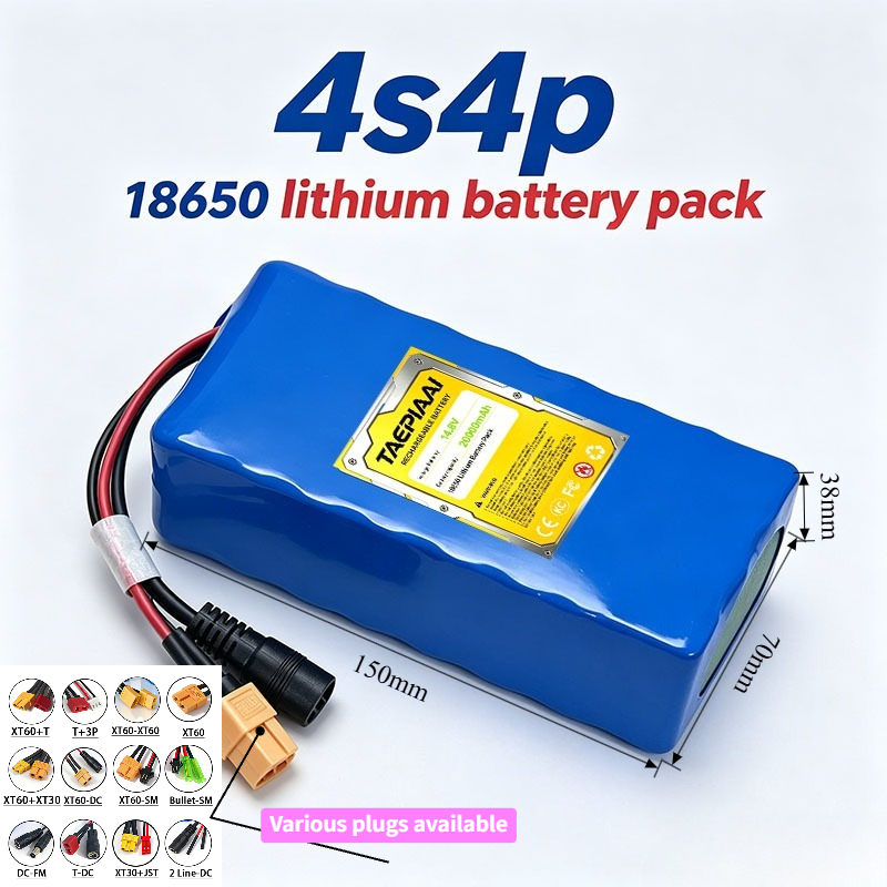 14.8V 4S4P 16Ah 18650 Lithium  - Outdoor Power Group ulasan dan harga