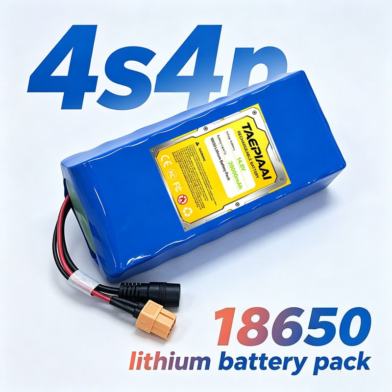 14.8V 4S4P 16Ah 18650 Lithium  - Outdoor Power Group ulasan dan harga