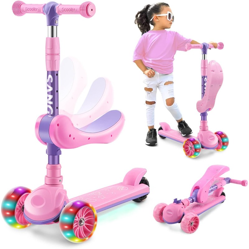 2-in-1 Kids Kick Scooter with  - Outdoor Power Point ulasan dan harga