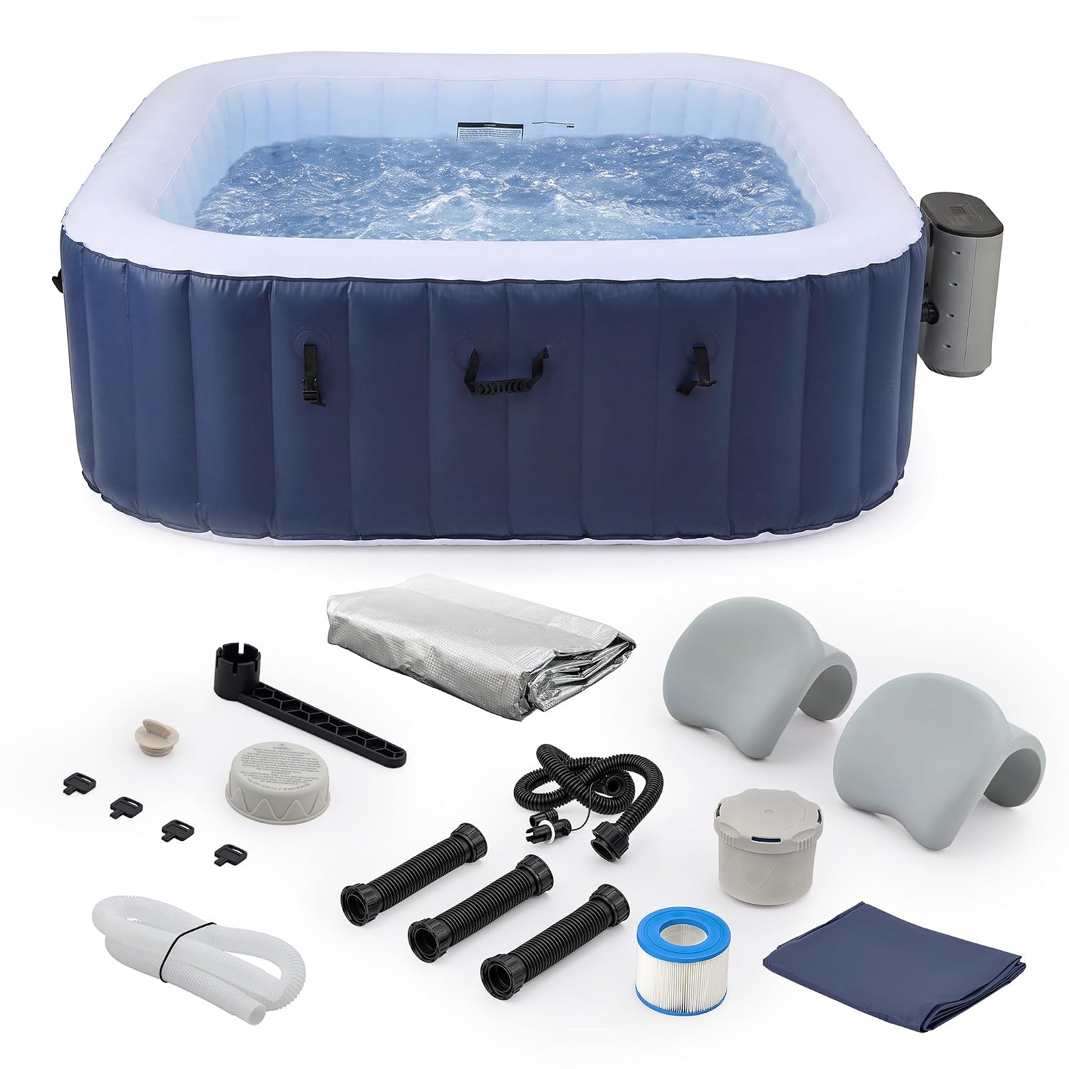 6.5ft Inflatable Hot Tub, 6-Pe - Outdoor Power For Hot Tub ulasan dan harga