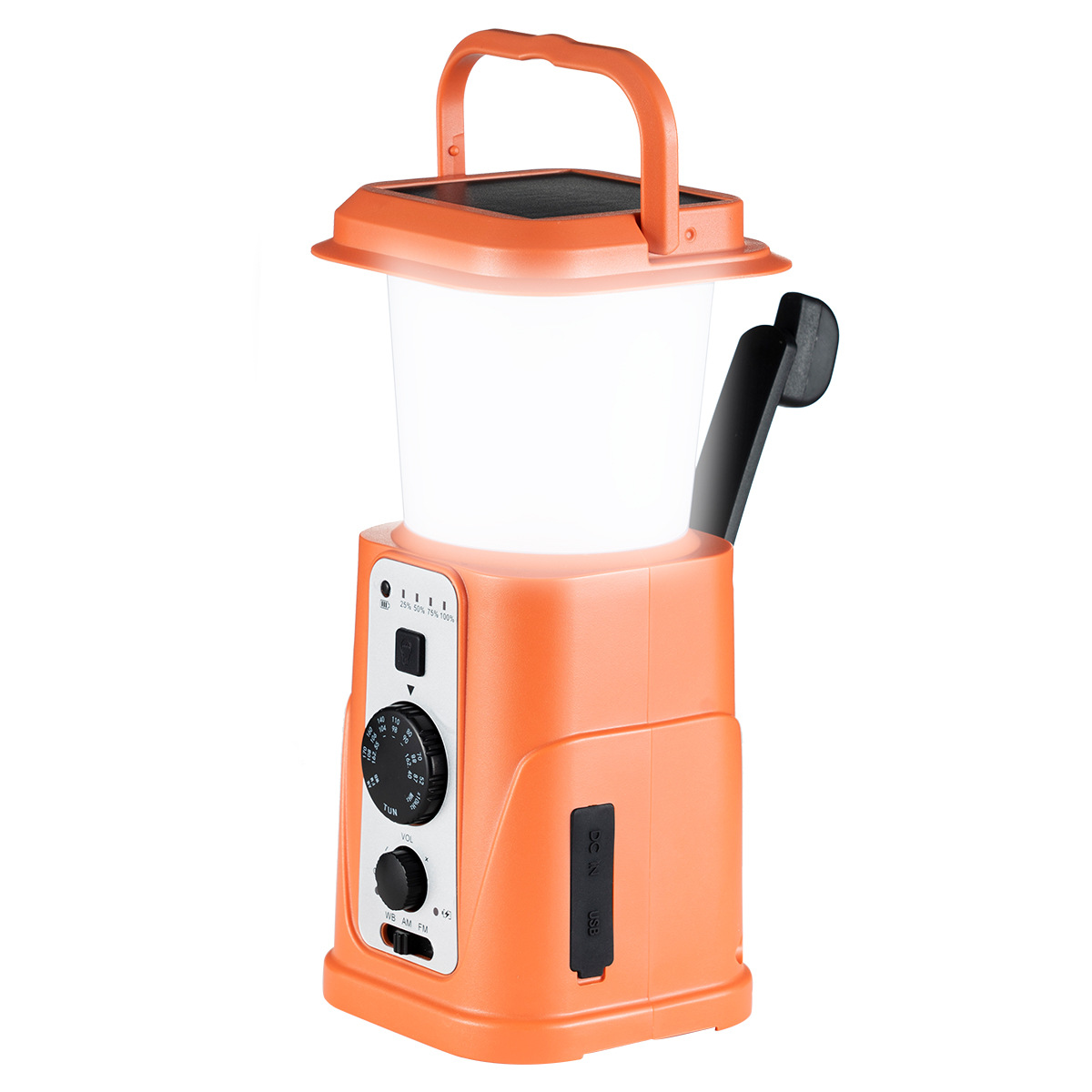 Solar Crank Radio with Light E - Outdoor Power Group ulasan dan harga