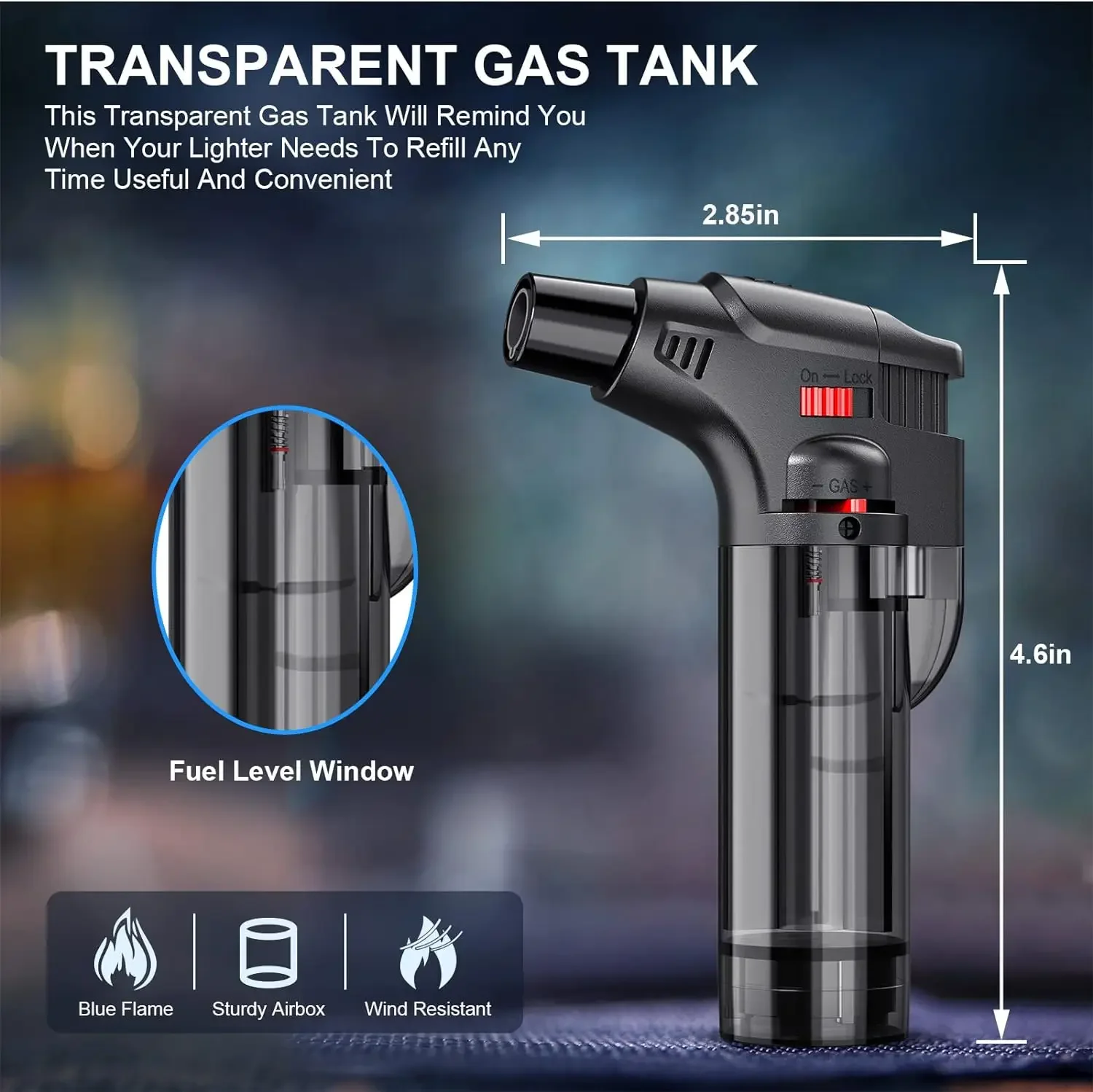 4-pack torch lighters, windpro - Outdoor Kitchen Power Burner ulasan dan harga