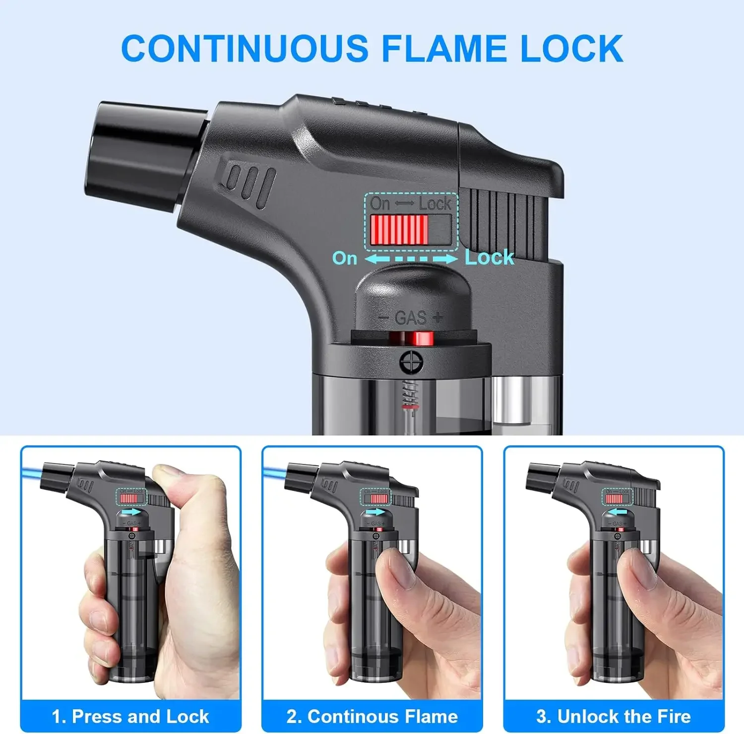4-pack torch lighters, windpro - Outdoor Kitchen Power Burner ulasan dan harga