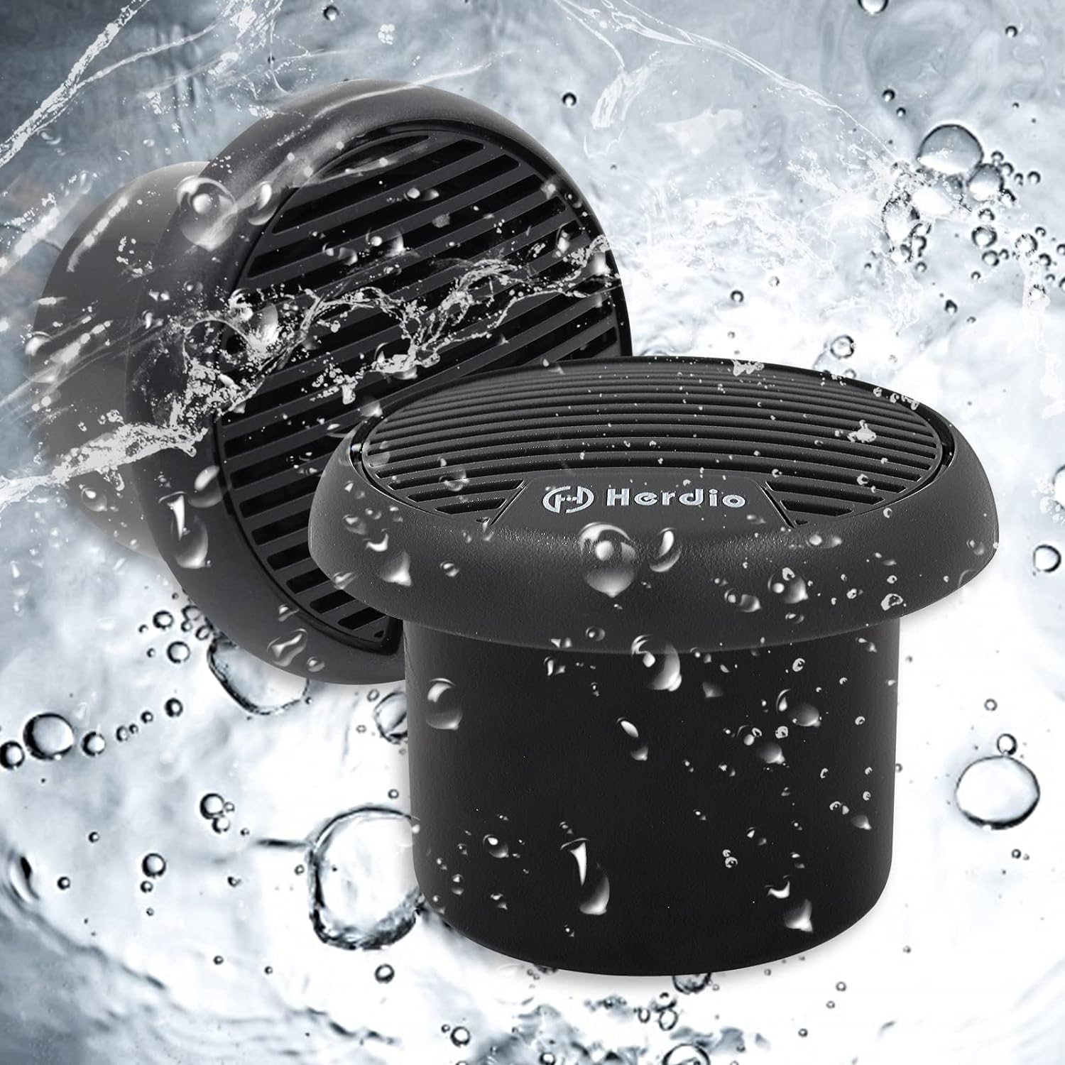 Herdio 2PCS 3'' Bluetooth Mari - Outdoor Power For Hot Tub ulasan dan harga