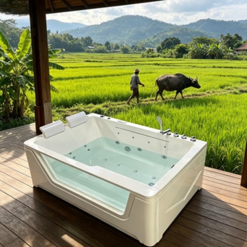 6 Person Acrylic Spa Hot Tub W - Outdoor Power For Hot Tub ulasan dan harga