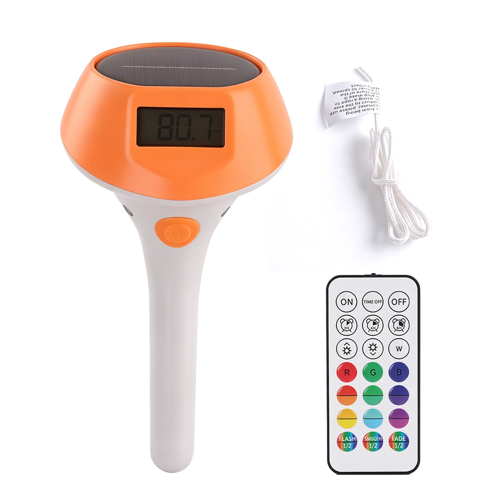 Floating Digital Solar Pool Th - Outdoor Power For Hot Tub ulasan dan harga