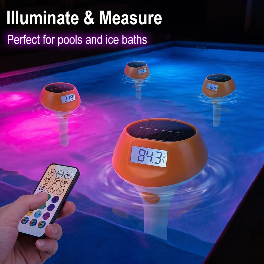 Floating Digital Solar Pool Th - Outdoor Power For Hot Tub ulasan dan harga