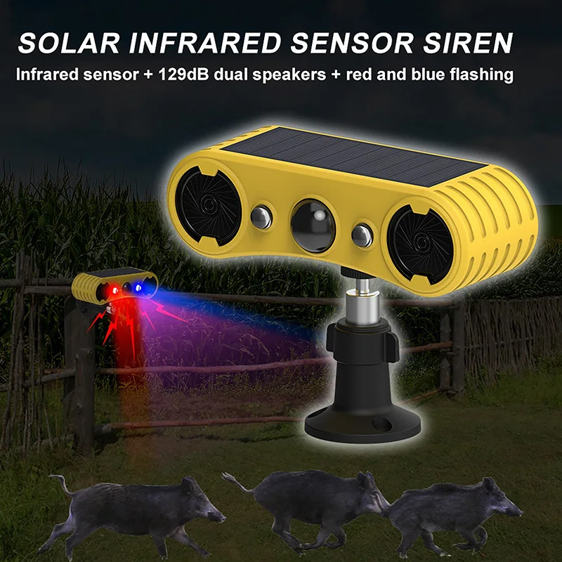 Solar Motion Sensor Alarm LED  - Outdoor Power Point ulasan dan harga