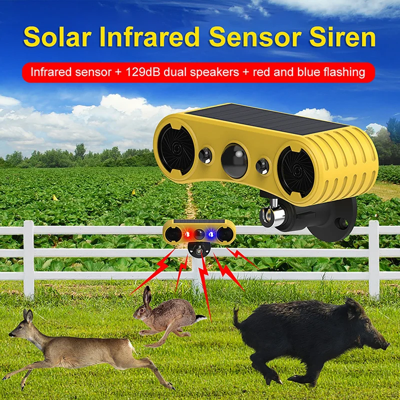 Solar Motion Sensor Alarm LED  - Outdoor Power Point ulasan dan harga