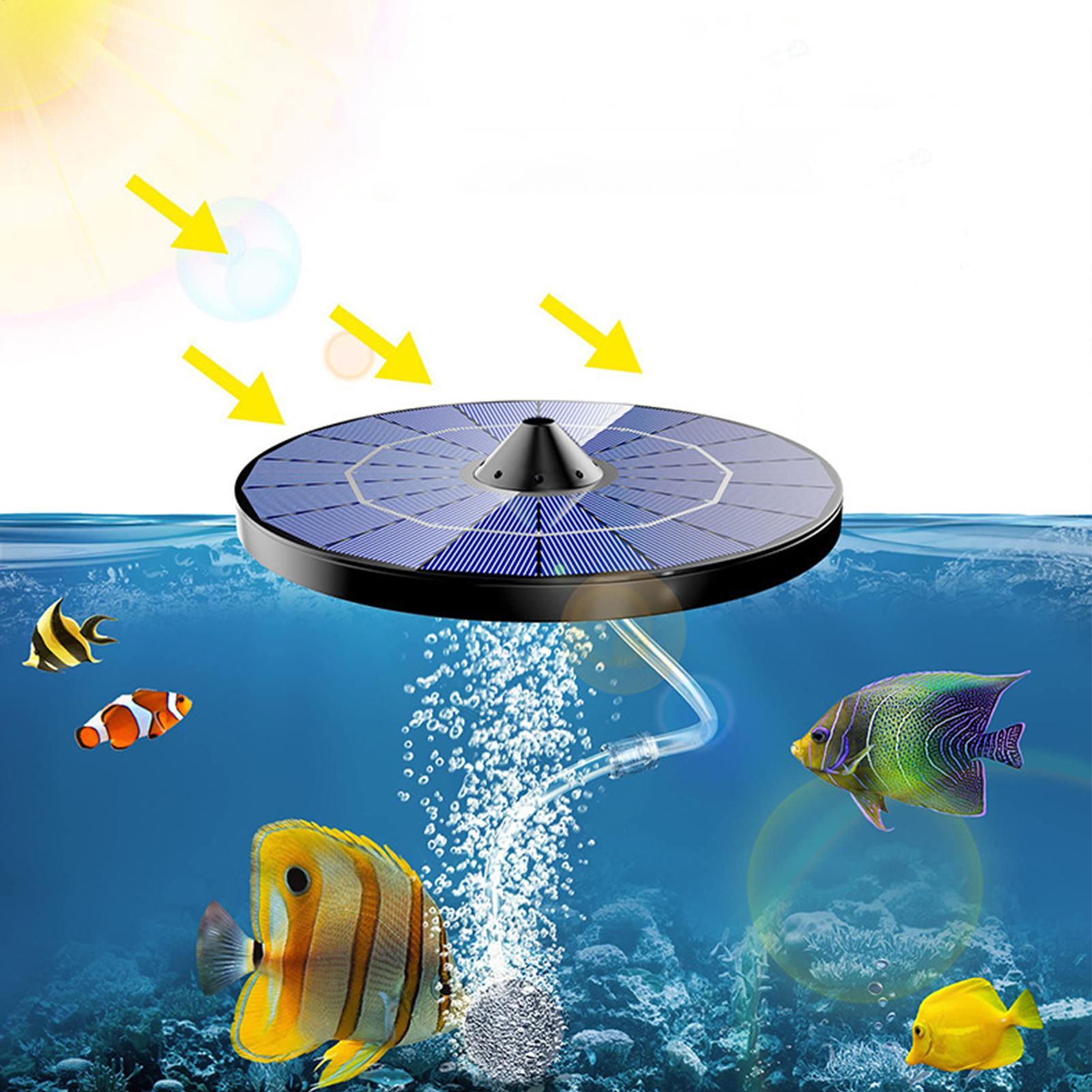 Solar-powered pond aerator pum - Outdoor Power 'Hose' ulasan dan harga