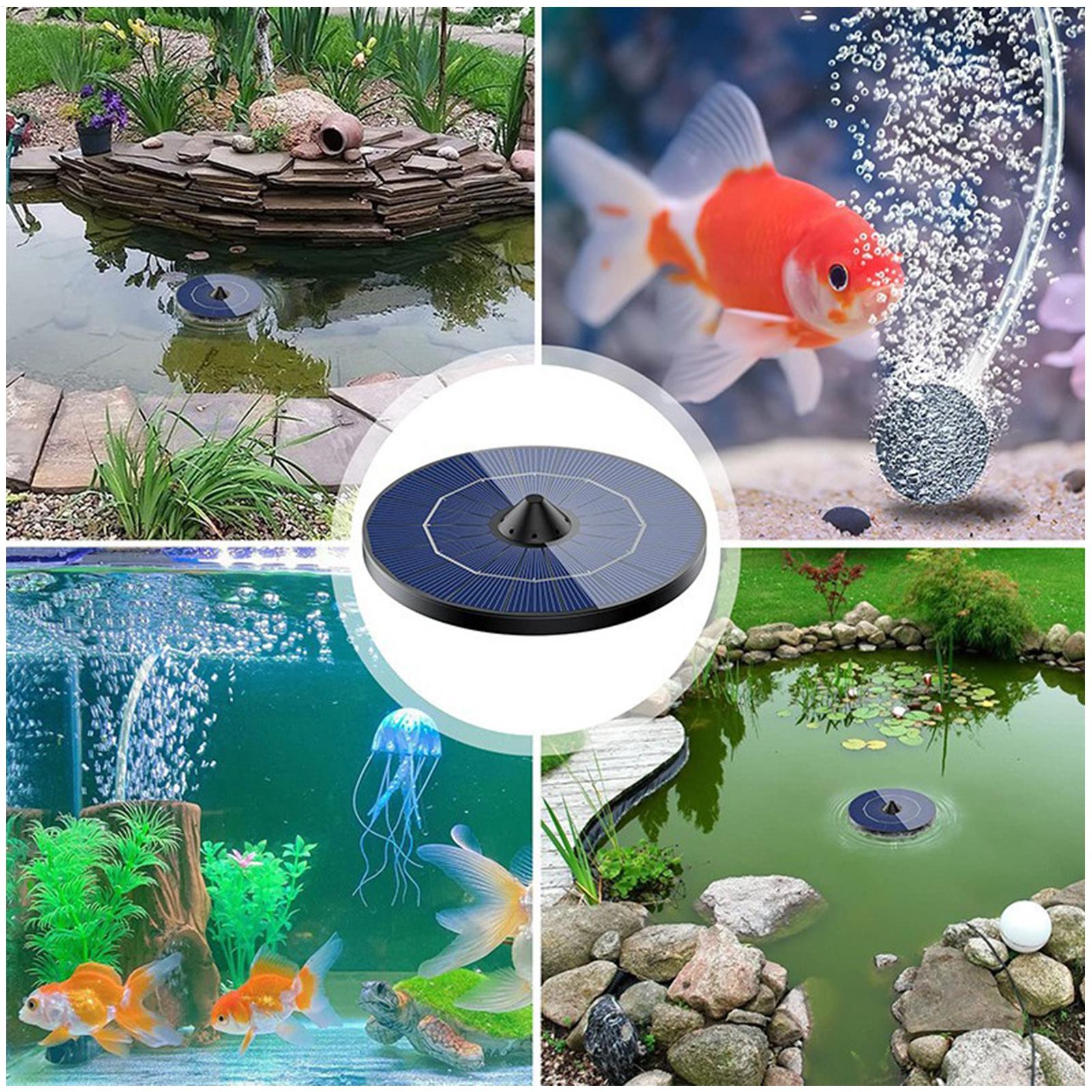 Solar-powered pond aerator pum - Outdoor Power 'Hose' ulasan dan harga