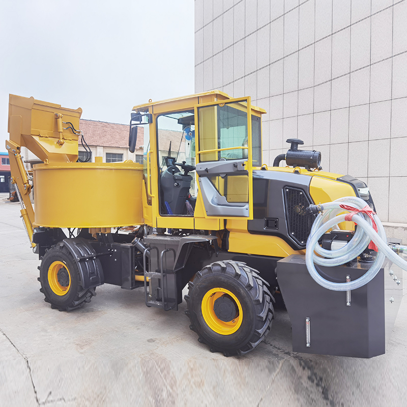 1 To 6.5m³ Mobile Self Loading - Concrete Mixer Small ulasan dan harga