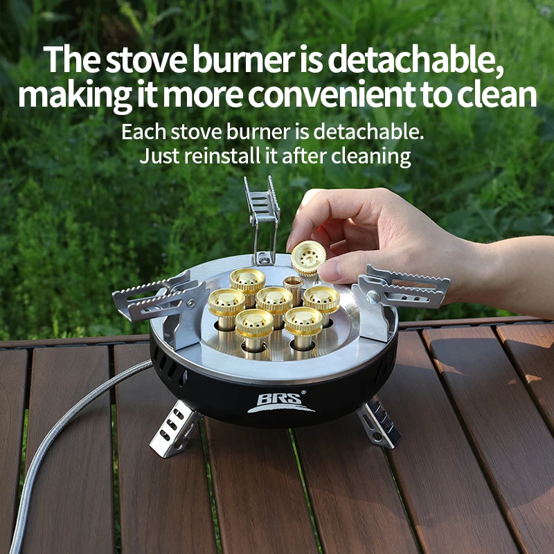 BRS-207-Core Camping Gas Stove - Outdoor Power 'Hose' ulasan dan harga