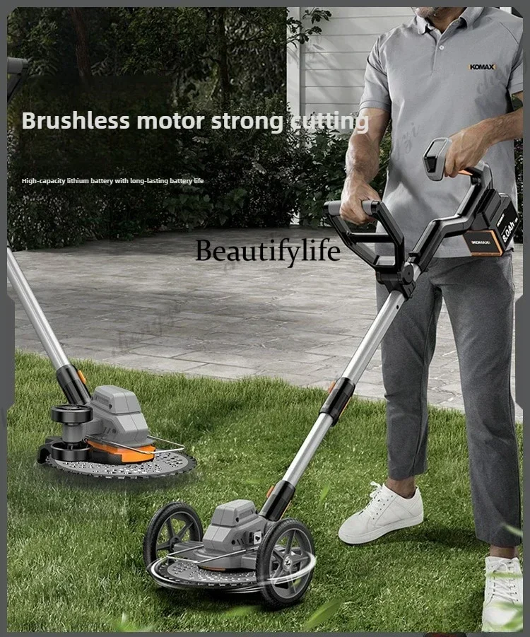 Electric lawn mower small hous - Lawn Mower Battery ulasan dan harga