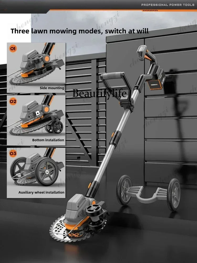 Electric lawn mower small hous - Lawn Mower Battery ulasan dan harga