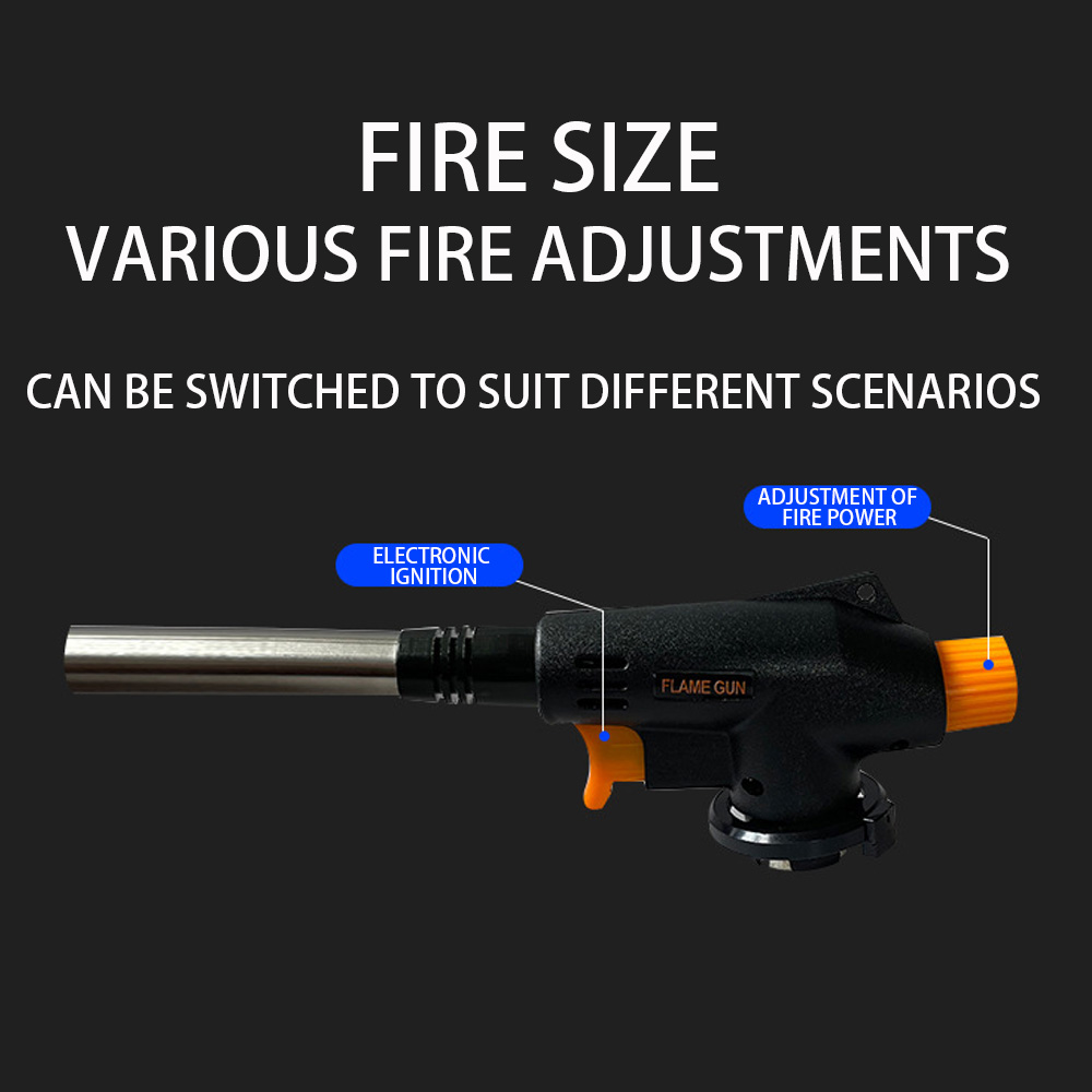 Adjustable Flame Gas Lighters  - Outdoor Kitchen Power Burner ulasan dan harga