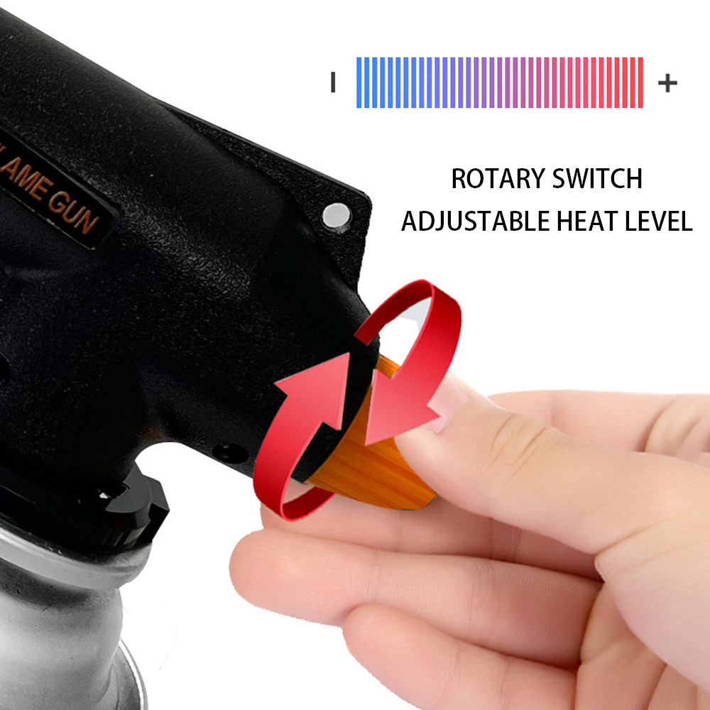 Adjustable Flame Gas Lighters  - Outdoor Kitchen Power Burner ulasan dan harga