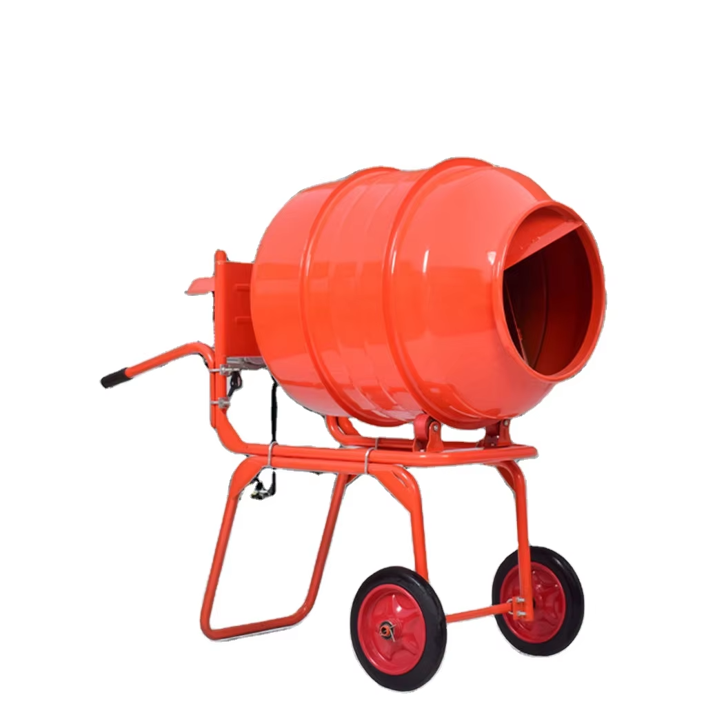 350L Hand Push Horizontal Smal - Concrete Mixer Small ulasan dan harga