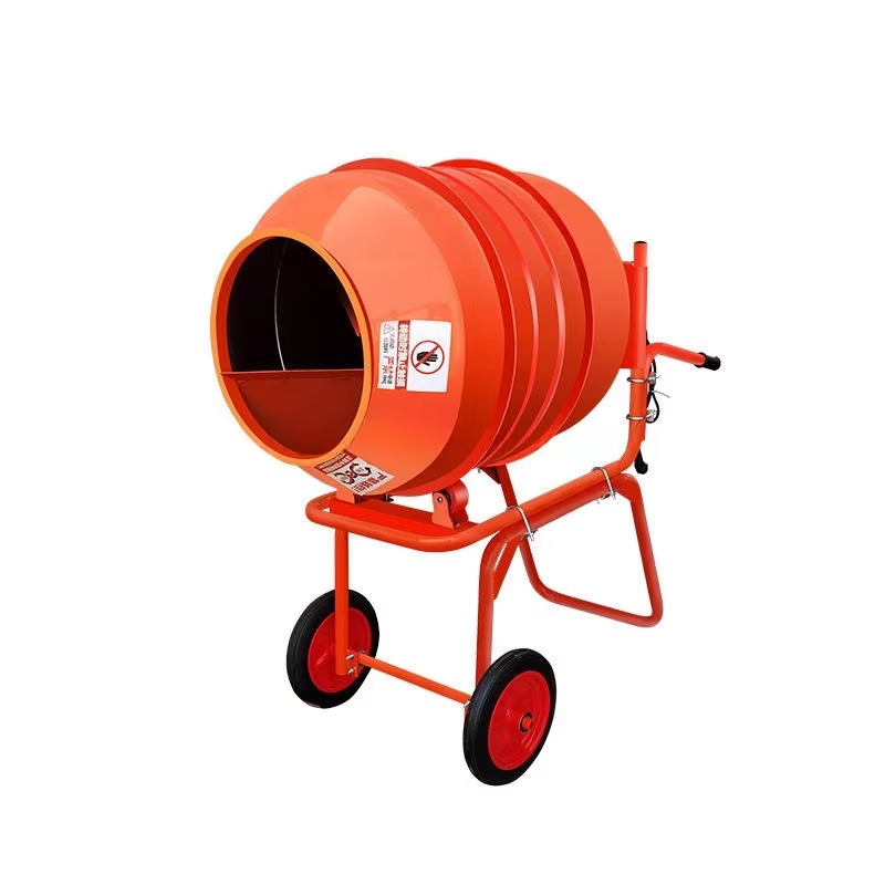 350L Hand Push Horizontal Smal - Concrete Mixer Small ulasan dan harga