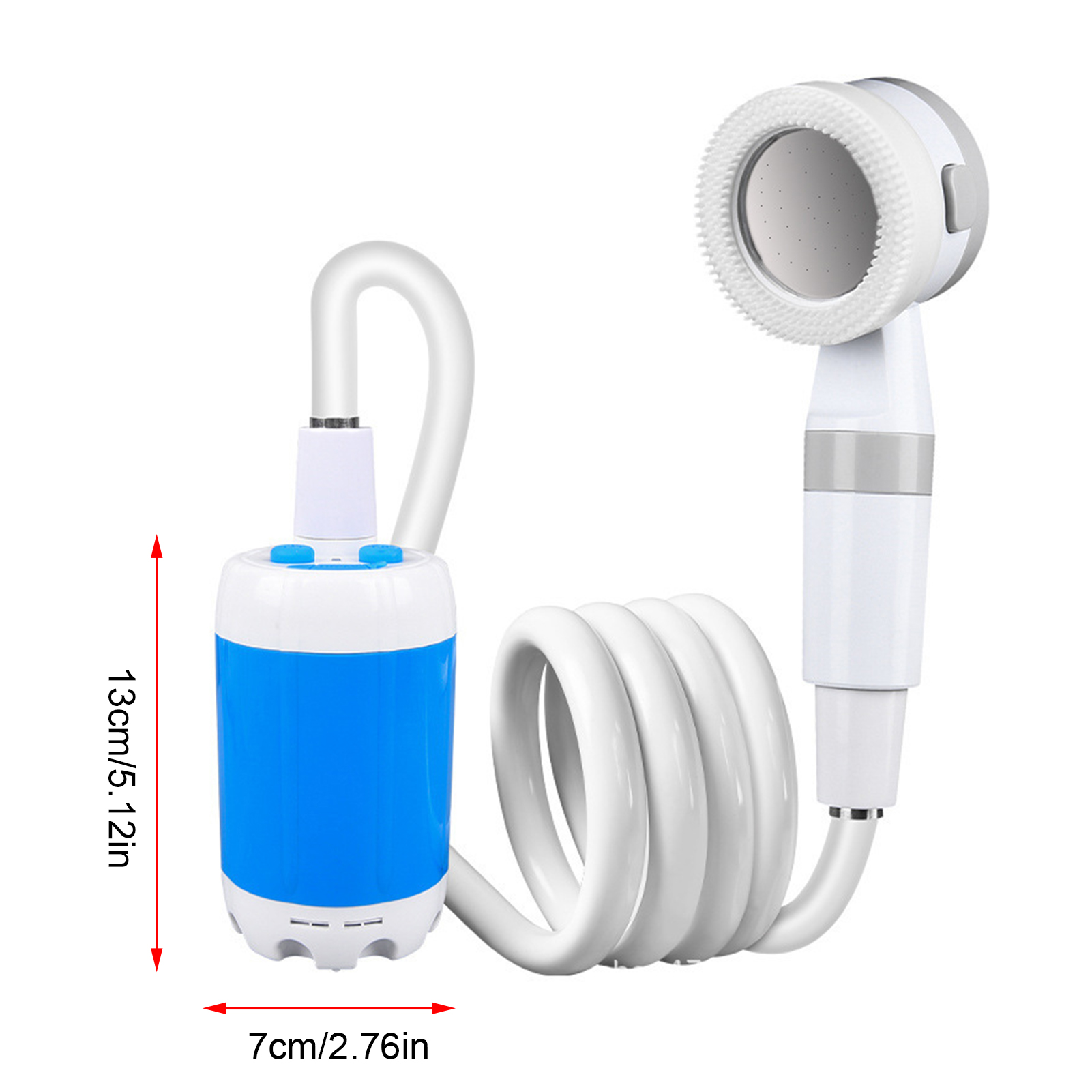 Portable Outdoor Shower Batter - Outdoor Power 'Hose' ulasan dan harga