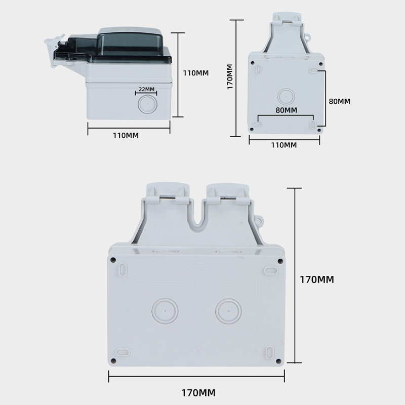 Avoir Tuya Wifi Waterproof Ele - Outdoor Power Outlet Wifi ulasan dan harga