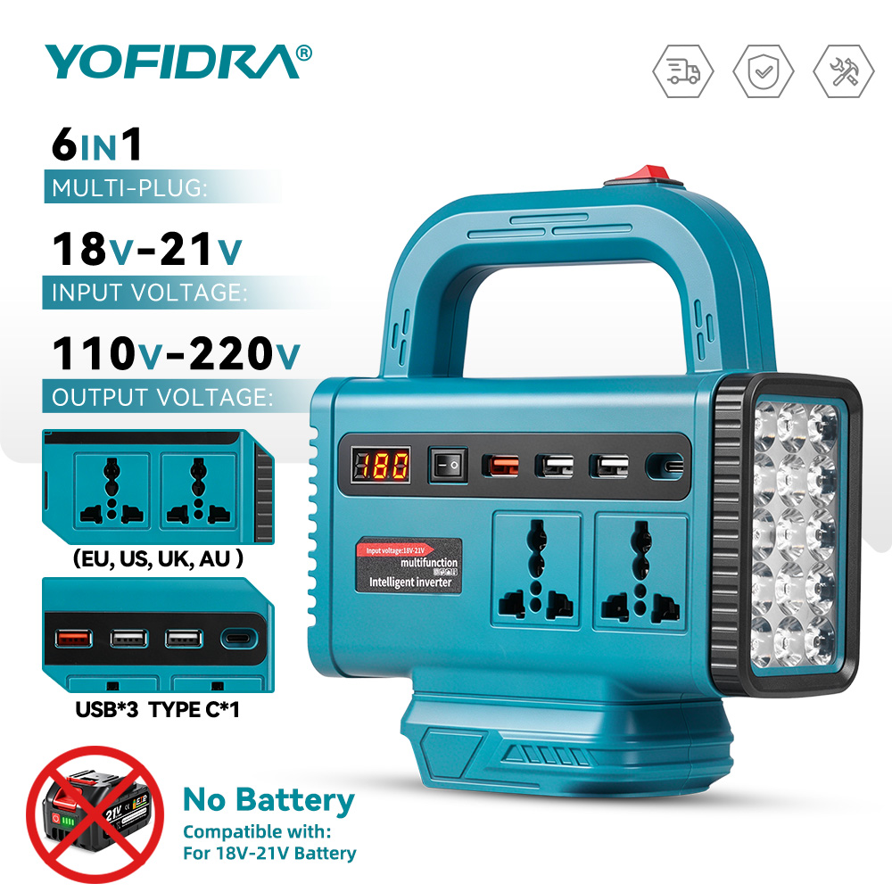 YOFIDRA 220V Portable Power In - Outdoor Power Point ulasan dan harga