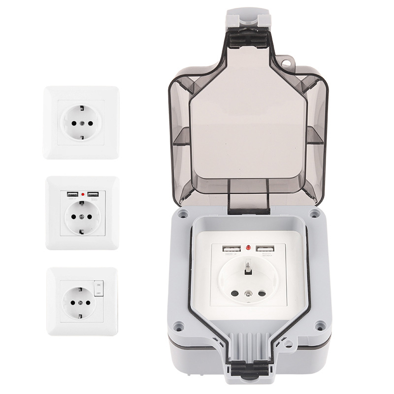 IP66 Outdoor Weatherproof 16A  - Outdoor Power Outlet Wifi ulasan dan harga