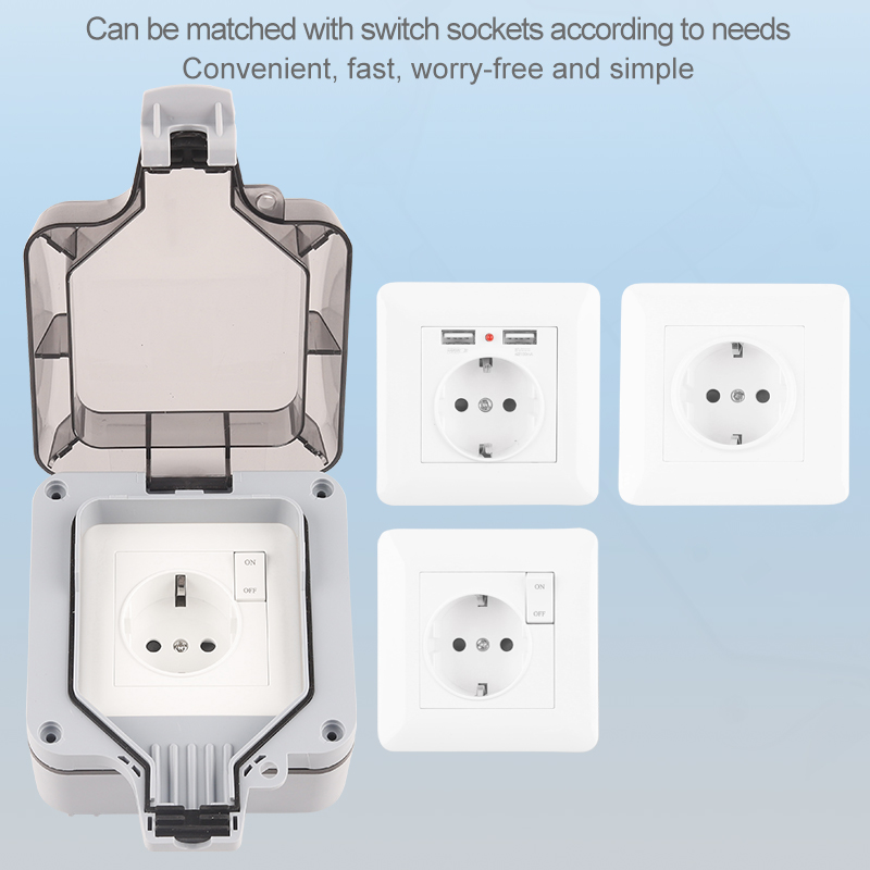 IP66 Outdoor Weatherproof 16A  - Outdoor Power Outlet Wifi ulasan dan harga