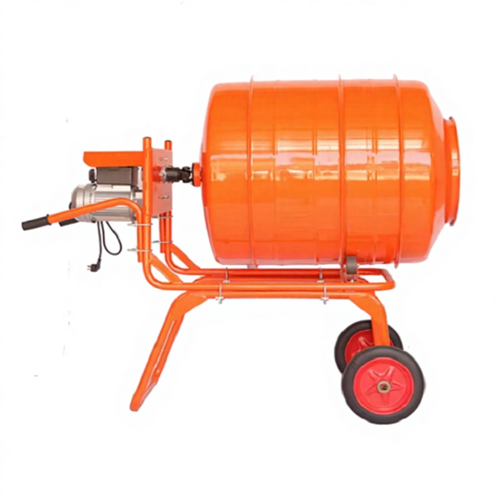 New Portable 200L Mortar Cemen - Concrete Mixer Small ulasan dan harga