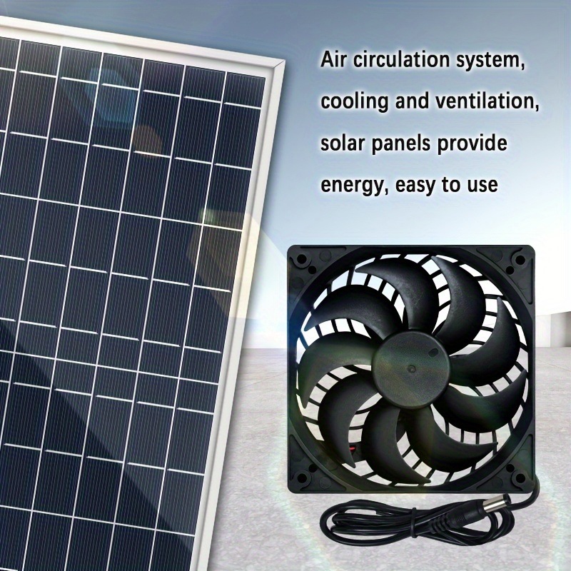 15W Solar Powered Dual Cooling - Outdoor Power Kit ulasan dan harga