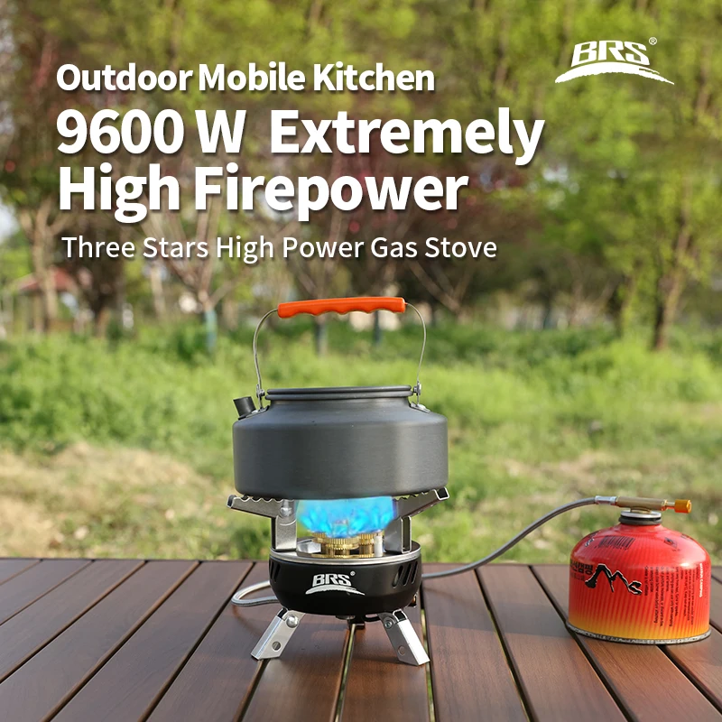 BRS 203-Core Camping Gas Stove - Outdoor Power 'Hose' ulasan dan harga
