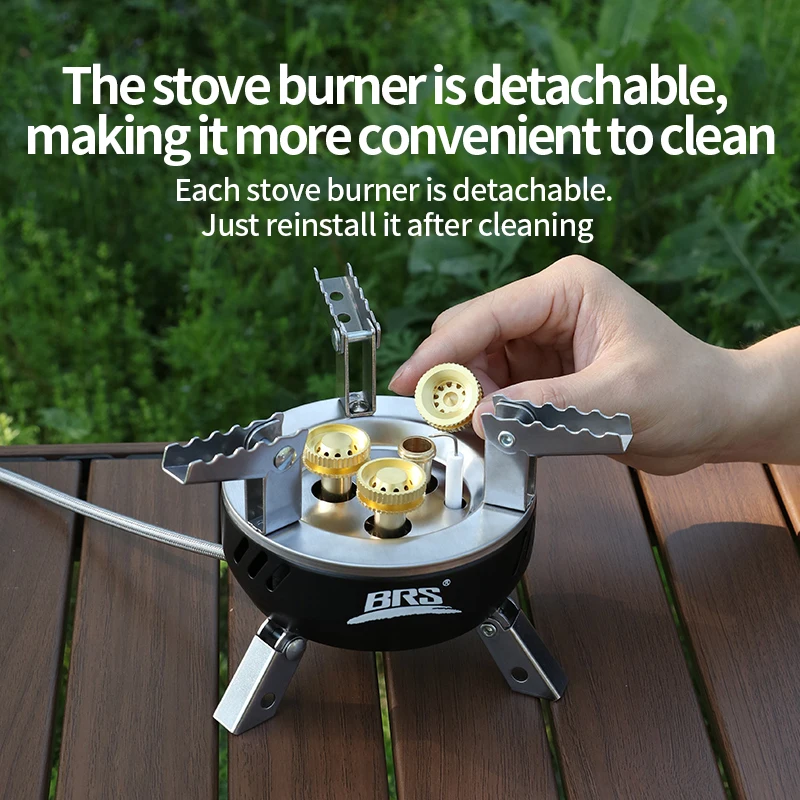 BRS 203-Core Camping Gas Stove - Outdoor Power 'Hose' ulasan dan harga