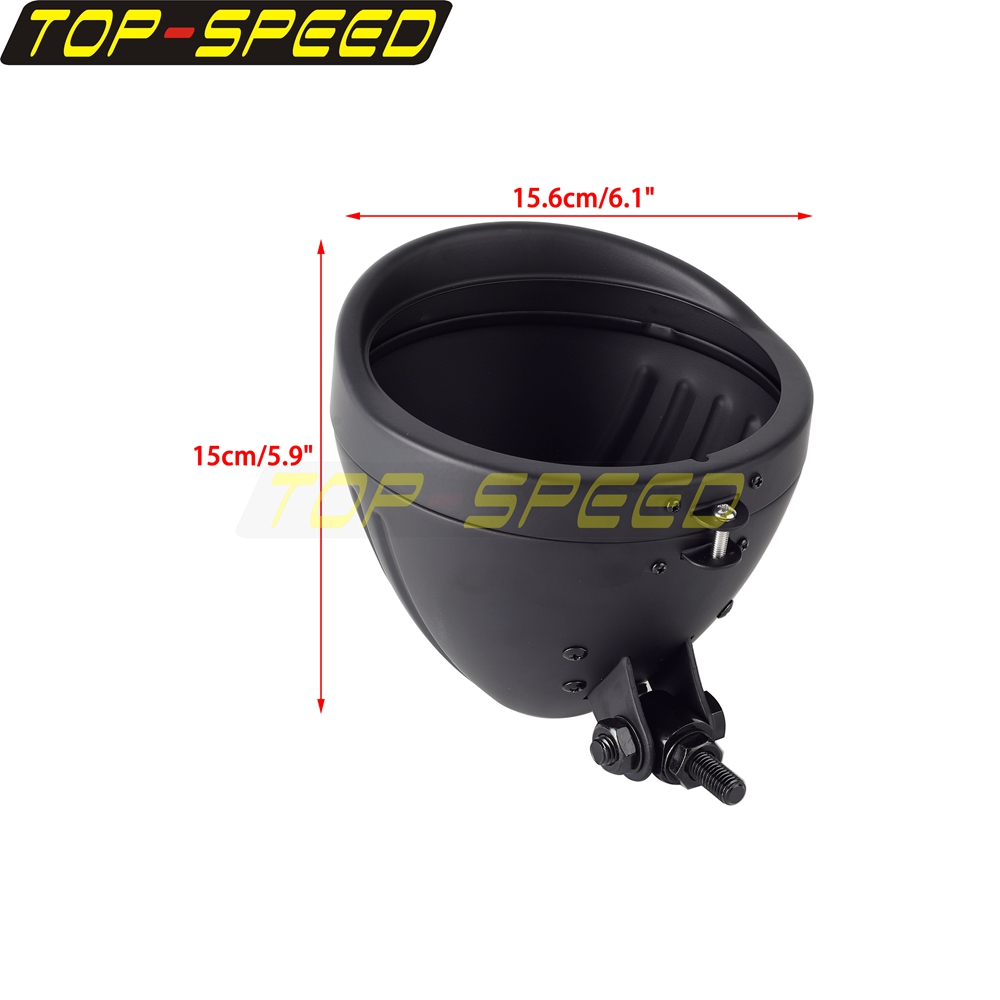 Black/Chrome Motorcycle Headla - Outdoor Power New Roads ulasan dan harga